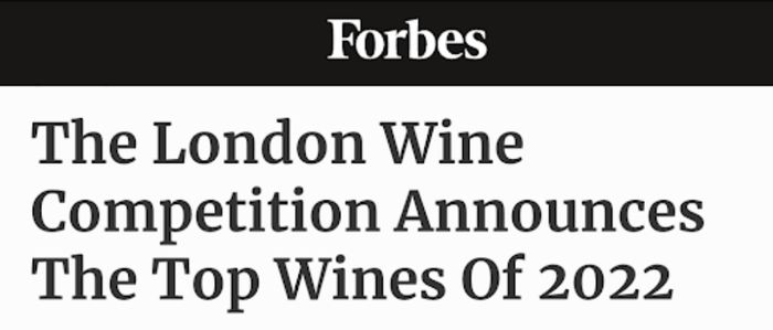 London Wine Competition Winners in Forbes