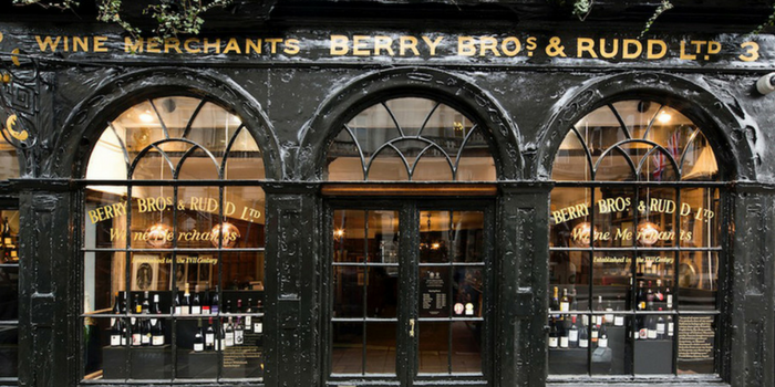 Berry Bros & Rudd - one of the 6 best wine shops in London
