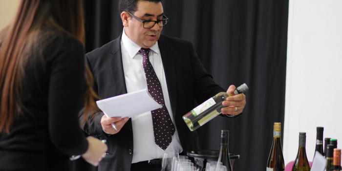 LWC Judges assessing wine for its value