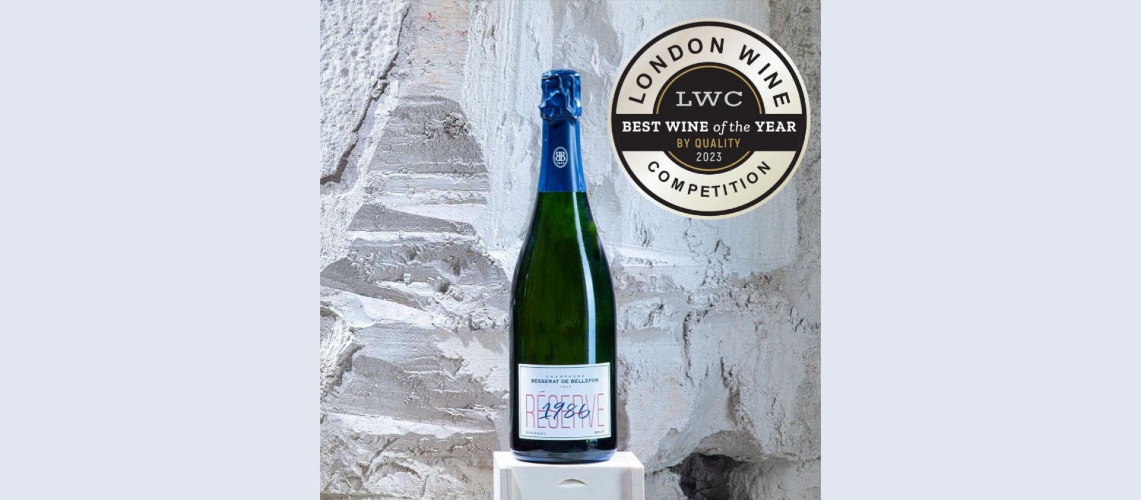 Photo for: Champagne Takes The Best Wine By Quality At 2023 London Wine Competition.