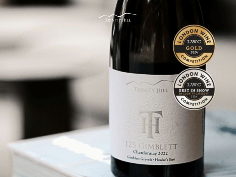 Photo for: Trinity Hill Wins ‘Best in Show by Country’, plus Two Gold Medals at the 2024 London Wine Competition