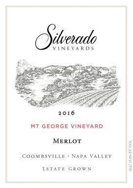 Logo for: Silverado Vineyards Mt. George Vineyard Merlot