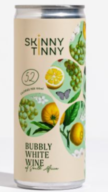 Logo for: Skinny Tinny Bubbly White Wine
