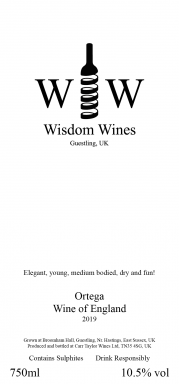 Logo for: Wisdom Wines Ortega