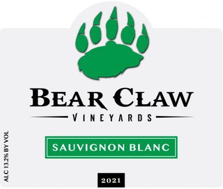 Logo for: Bear Claw Sauvignon blanc