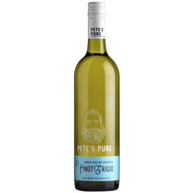 Logo for: Pete's Pure Pinot Grigio