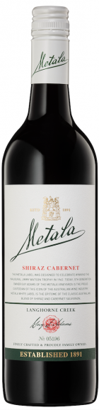 Photo for: Metala White Label Shiraz Cabernet Sauvignon