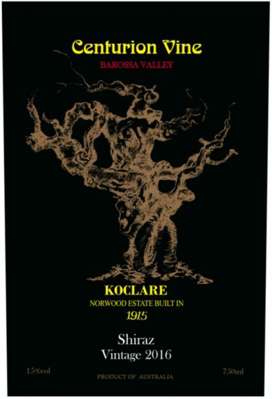 Photo for: Koclare 1915 Centurion Vine Shiraz