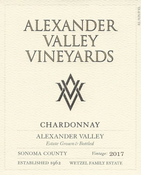 Photo for: Alexander Valley Vineyards Estate Chardonnay